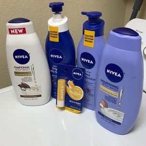 Nivea Lotion & Body Wash Bundle